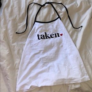 Forever 21 plus size halter taken top